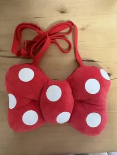 ディズニー ミニー ショルダーバッグ リボン