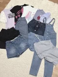 こども服　女の子　夏服　まとめ売り　130cm 12点