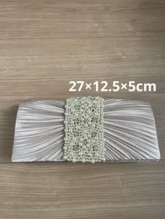 クラッチバッグ　ビジュー　結婚式　セカンドバッグ