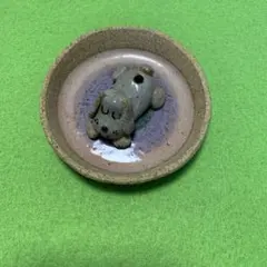 犬型香炉たて
