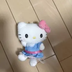 ハローキティ ぬいぐるみ 水色ドレス - メルカリ