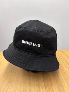 BRIEFING ゴルフ ブラック バケットハット - メルカリ