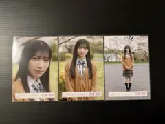櫻坂46 生写真　コンプ　四期生お披露目制服　佐藤愛桜