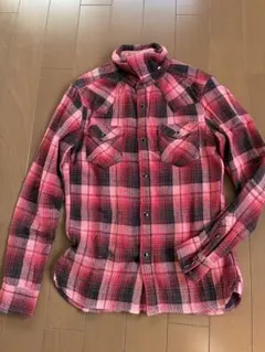 AKM 別注 FIVE BROTHER /チェックシャツ / Ｍサイズ