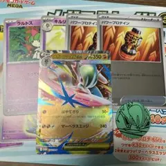 メガエルレイドex スペシャルカードセットのプロモとコイン
