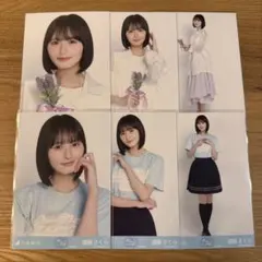 乃木坂46 生写真 遠藤さくら 北海道Tシャツ 北海道ver.コーデ 6種