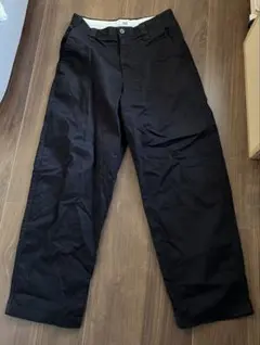 ユニクロ　ワイドフィットチノ　ブラック　73cm