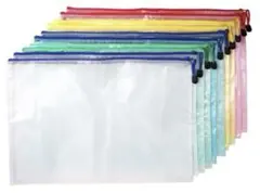 おまとめ価格⭐️大容量⭐️10枚セット マルチケース A3サイズ　クリアポーチ