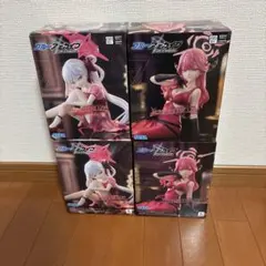 ブルーアーカイブ 陸八魔アル　浅黄ムツキ　フィギュア 4個