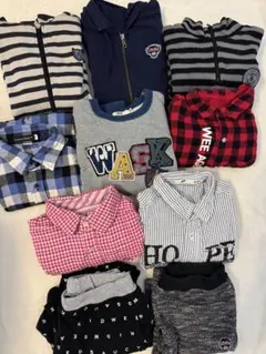 美品　BeBe WASK ボーイズ140 10点セット まとめ売り