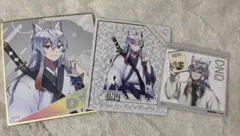 カラフルピーチ どぬく 色紙 マグネット コースター