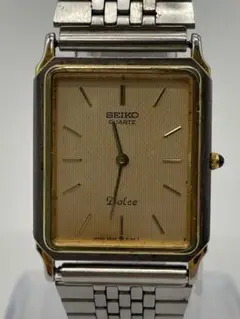 【希少品　美品　新品電池】3498 SEIKO　DOLCE　ユニセックス腕時計 楽天市場】セイコー ドルチェ 中古（男女兼用腕時計｜腕時計）の通販