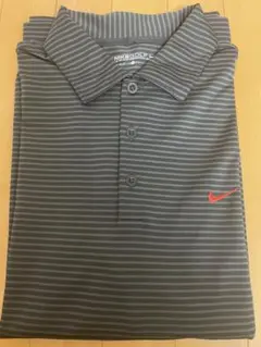 美品 NIKE GOLF ナイキゴルフ DRI-FIT 長袖ポロシャツ