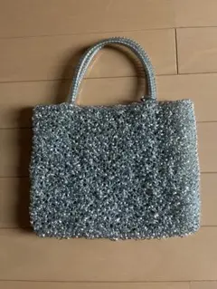 アンテプリマ ワイヤーバッグ シルバー