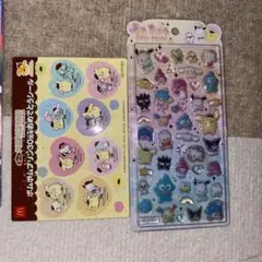 正規品うるちゅるポップシール　サンリオキャラクターズSanrio 2点セット