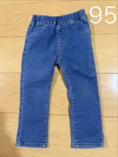 95サイズ ウエストゴム デニムパンツ