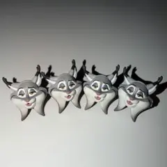 ズートピア２　ファッションリング　パウバート4個セット