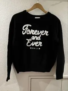 レピピ　M ニット　ブラック