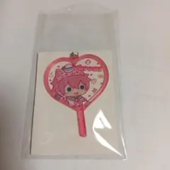 すとぷり　うちわキーホルダー　さとみくん