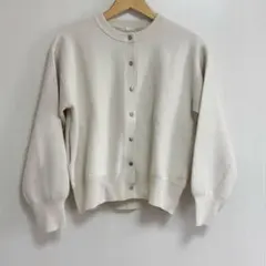 GU オフホワイト ニットカーディガン 未使用