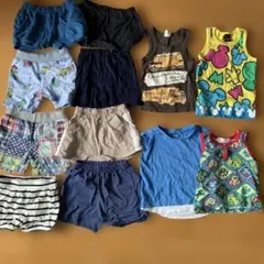 90 タンクトップとショートパンツまとめ 12枚　男の子