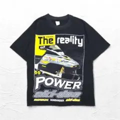 90年代 ONIGA SPORTSWEAR スノーモービル プリント Tシャツ