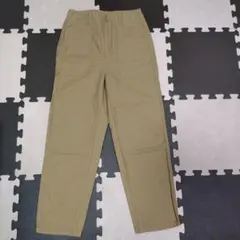 GU＊ベイカーテーパードパンツ Sサイズ ベージュ