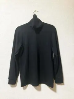 ヒートテック 超極暖 タートルネック 長袖 ブラック M