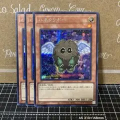 遊戯王　ハネクリボー　シークレットレア　3枚