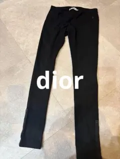 dior レギンス　ボタン付き　lady dior