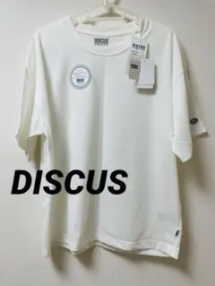 【新品未使用品】DISCUS 半袖Tシャツ ホワイト Mのサムネイル