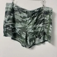 レディース 迷彩柄 ショートパンツ グリーン系