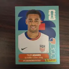 Panini FIFA 2026 タイラー・アダムス USA 8