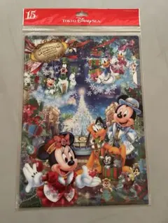 東京ディズニーシー クリスマスクリアファイルセット