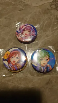 ［未開封］マクロスΔ Last Mission缶バッジ3個セット