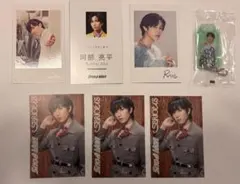 Snow Man 阿部亮平 公式フォトカードセット《お得》お守りキーホルダー付