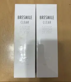BRESMILE CLEAR ブレスマイルクリア 歯磨き粉 2本セットのサムネイル