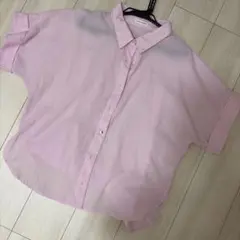 natural couture 半袖シャツ ピンク