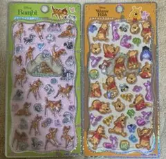 プチドロップディズニー　シール　2枚セット