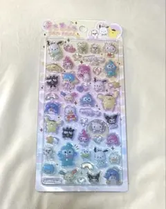 うるちゅるポップシール サンリオ キャラクター 新品 ぷっくりシール プリン