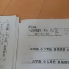 2026年最新】浜学園 小5の人気アイテム - メルカリ