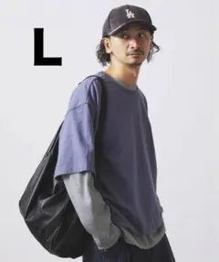 ジャーナルスタンダード ヴィンテージピグメントスウェットT + サーマルT L