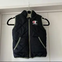 【24時間限定セール✨️】Champion キッズ ダウンベスト 110 ブラック