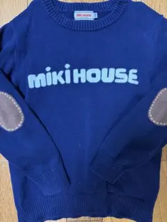 MIKI HOUSE セーター 110cm ネイビー