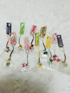 ハローキティ　激レア！ ご当地・限定ストラップ 2000〜06年製 10個セット 激レア サンリオ Hello kitty 地域限定コレクターズマスコット ご当地