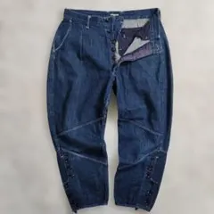 美品KAPITAL デニム ジョッパーズ パンツ 1 S ボタンフライ ジーンズ 