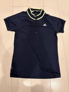 adidas アディダス ポロシャツ ゴルフウェア スポーツウェア ネイビー