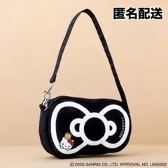 【匿名配送】ハローキティの リボン型ミニバッグのサムネイル