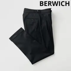 BERWICH ベルウィッチ SCOTCH スラックス パンツ 黒50 L - メルカリ