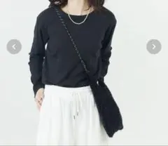 FREAK'S STORE ラメニット ミニショルダー